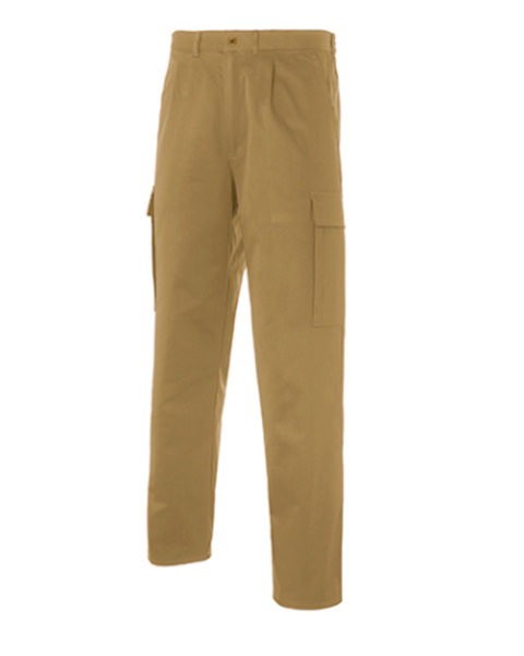 Pantalón multibolsillo algodón