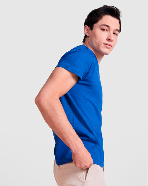 Camiseta cuello pico manga corta